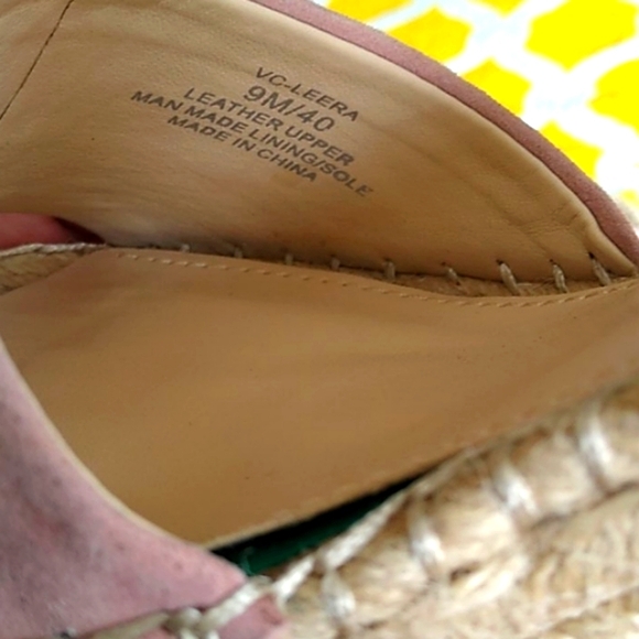 Vince Camuto sz 9 Espadrilles   Leathet Uppers - Picture 11 of 16
